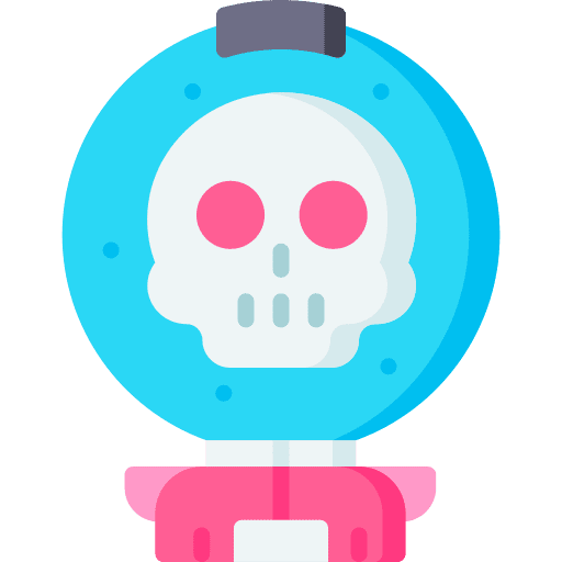 Skull fantasy space avatar icon