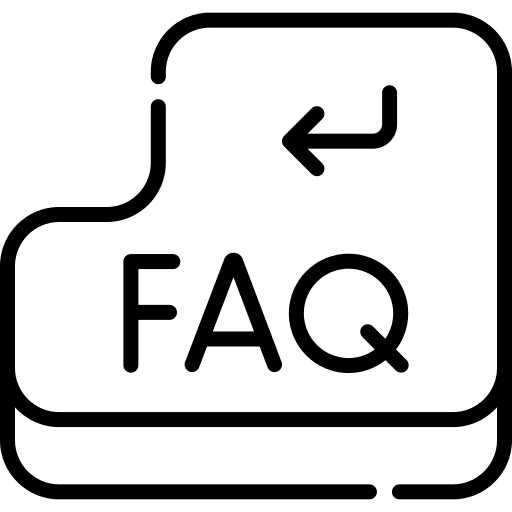 Button button answer faq icon