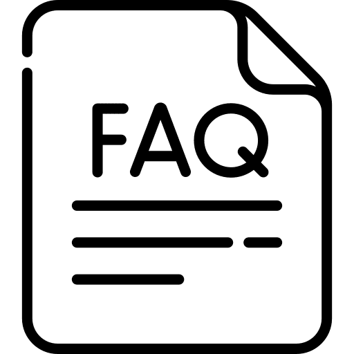 Faq archive answer files and folders icon