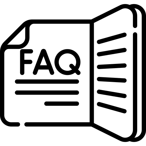 Faq book question faq icon