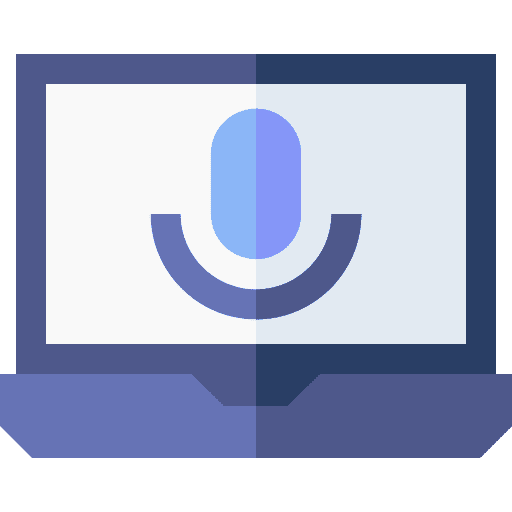 Podcast music and multimedia technology computer icon