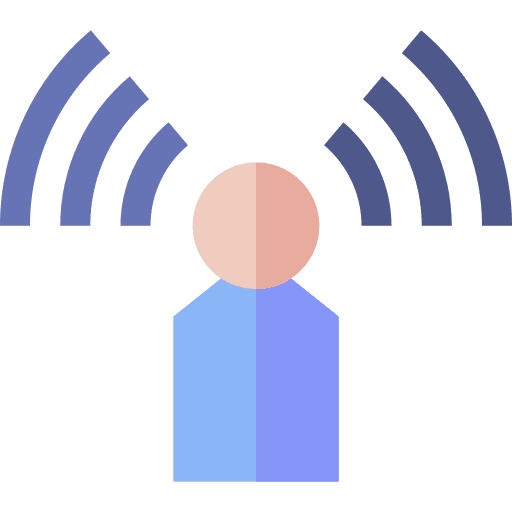 Podcast live podcast streaming icon