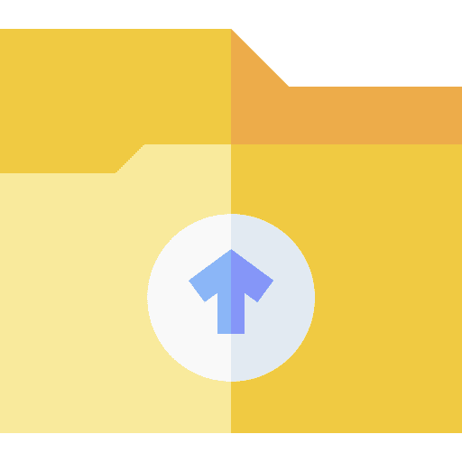 Upload document files files and folders icon