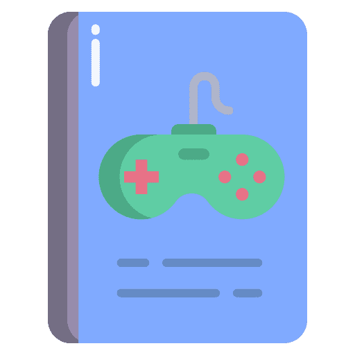 Book game gaming closed book icon