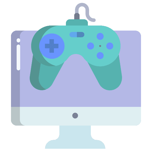 Computer art and design computer gaming icon