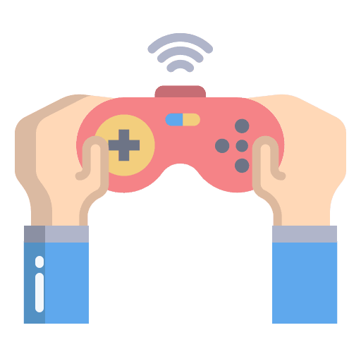 Gamepad multimedia gamepad hand icon