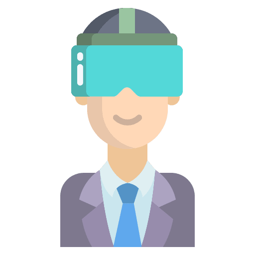 Goggles gaming vr glasses virtual reality icon