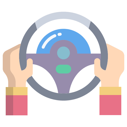 Racing wheel steering wheel racing icon