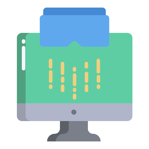 Computer hack cyberbullying gaming icon