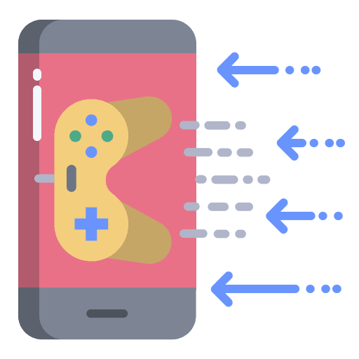 Mobile mobile phone mobile gaming icon