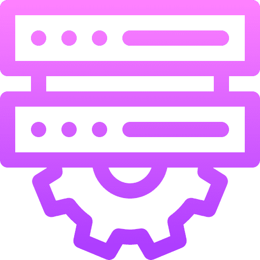 Server database magnifier server icon