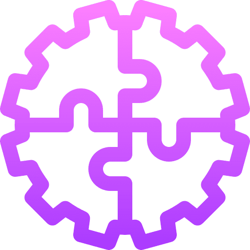 Setting settings configuration jigsaw icon