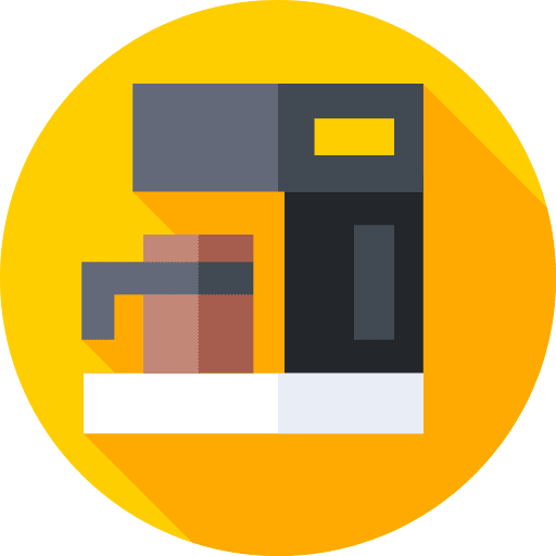 Coffee maker electronics appliance coffee machine icon