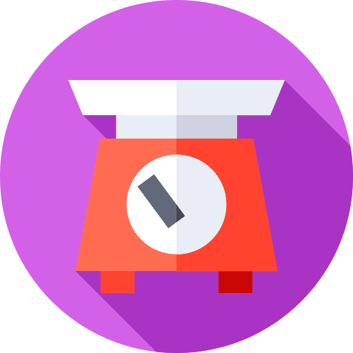 Kitchen scale cook kitchenware kitchen icon