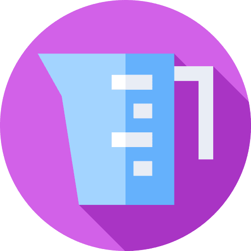 Measuring cup measuring jug jug cooking icon