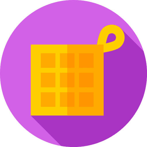 Pot holder safety food and restaurant pot holder icon