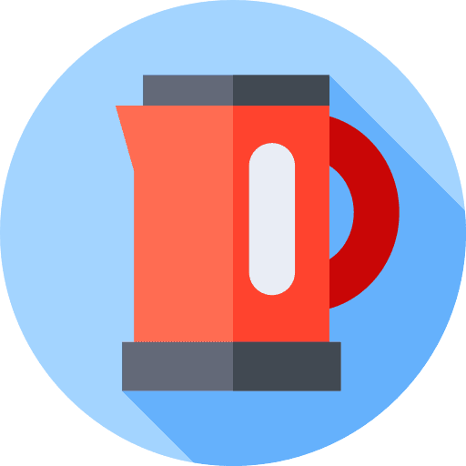 Kettle food and restaurant water temperature icon