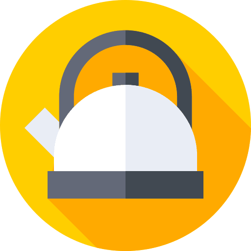 Kettle kettle camp camping icon