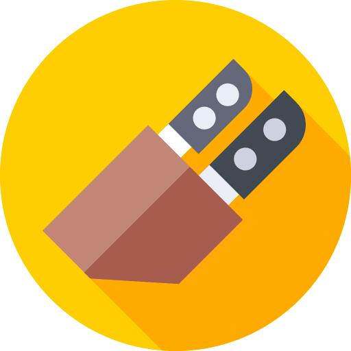 Knife block knife block food and restaurant knife icon