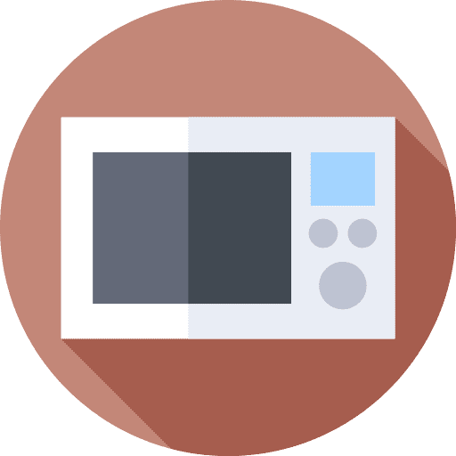 Microwave electronics kitchen microwave oven icon
