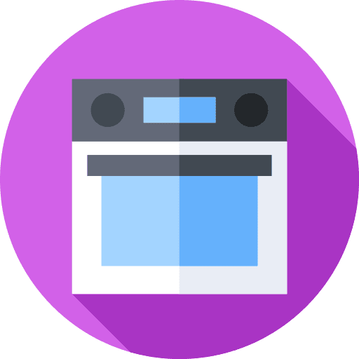 Oven utensil electronics kitchen icon