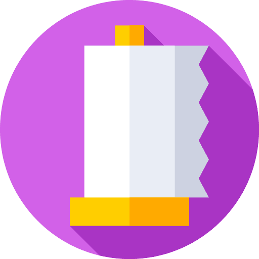 Paper towel tissue paper food and restaurant furniture and household icon