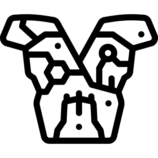 Armor electronics circuit cyberpunk icon