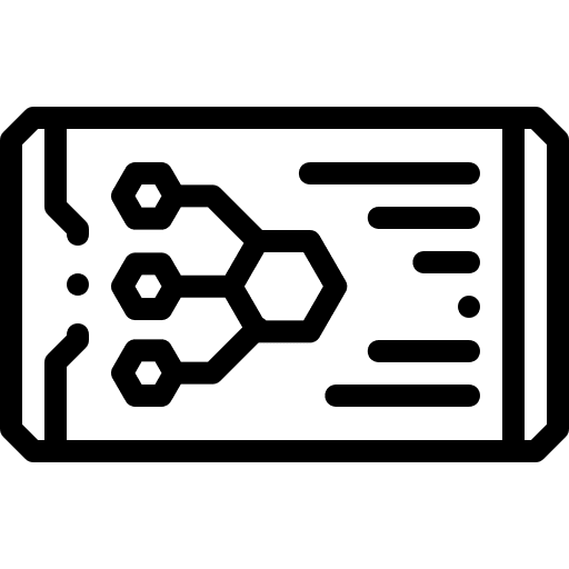 Smartphone electronics smartphone circuit icon