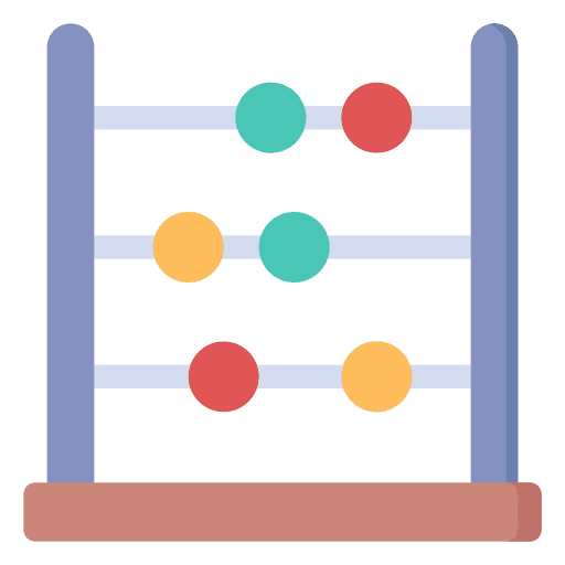 Abacus maths abacus mathematics icon