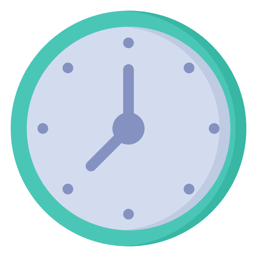Clock idle hour clock icon