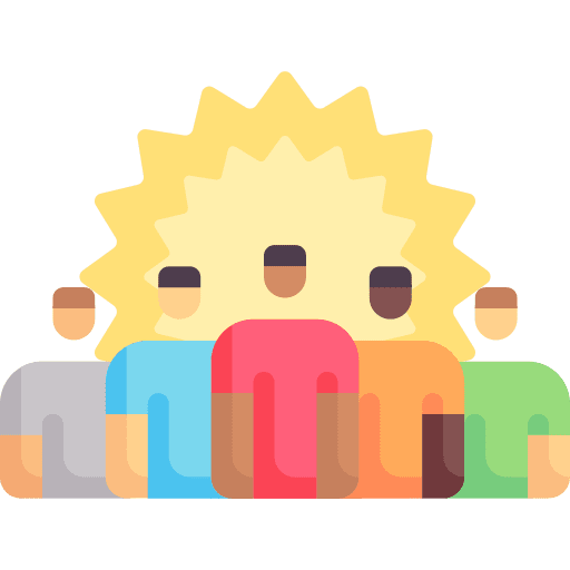 Crowd activism protest people icon