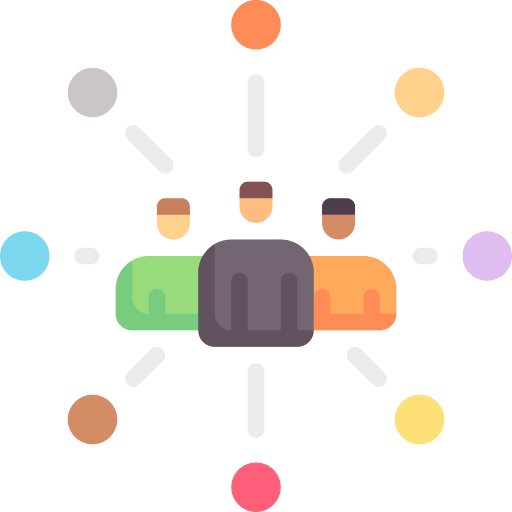 Activist connections activism share icon