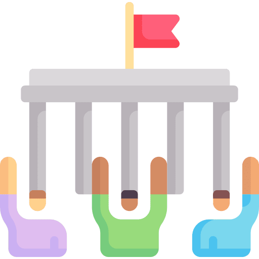 Activist protest riot people icon