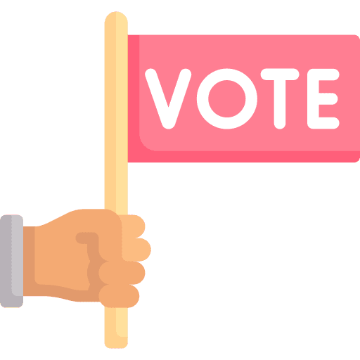 Vote flag elections vote icon