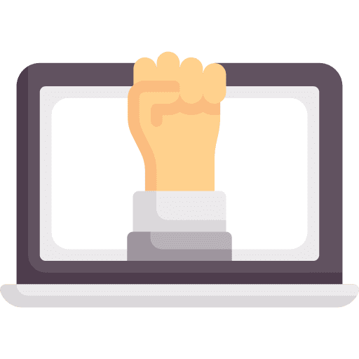 Fist miscellaneous democracy justice icon