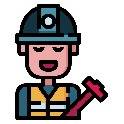 Engineer job architect engineering icon