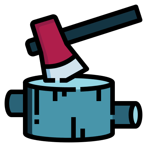 Lumberjacking wood profession woodcutter icon