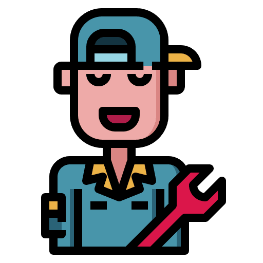 Repair man repair man tool technician icon
