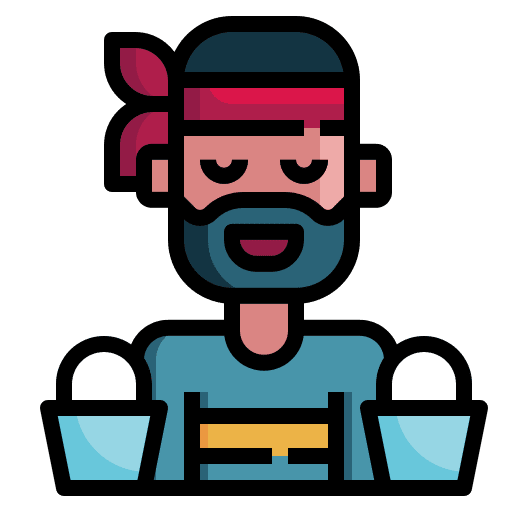 Worker professions and jobs labour user icon