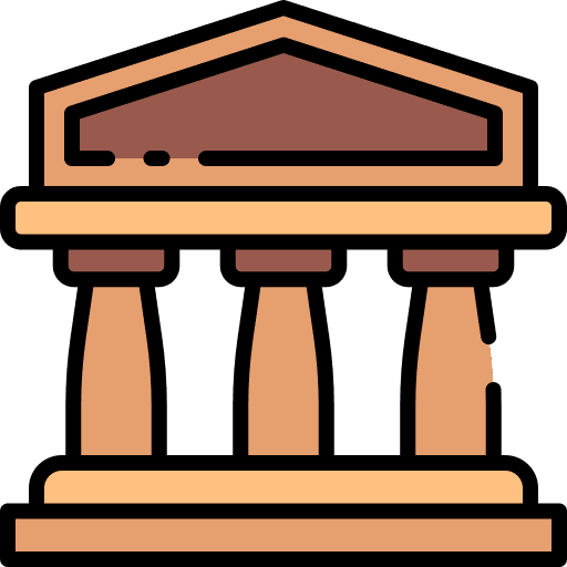 Pantheon monuments building landmark icon