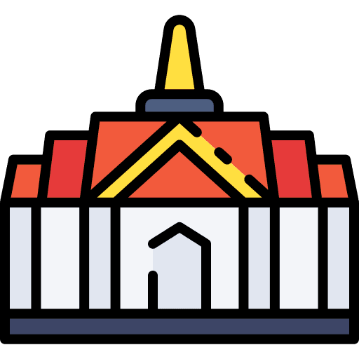 Emerald emerald temple wat phra kaew landmark icon