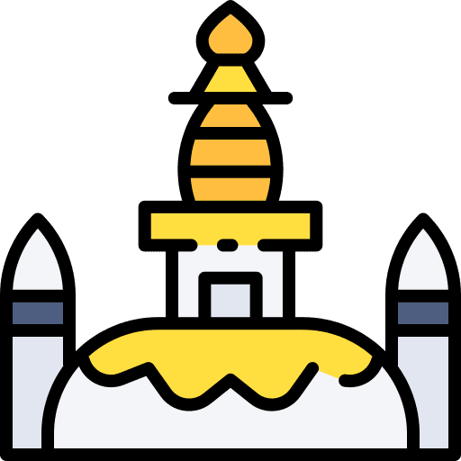 Swayambhunath architectonic architecture buddhism icon