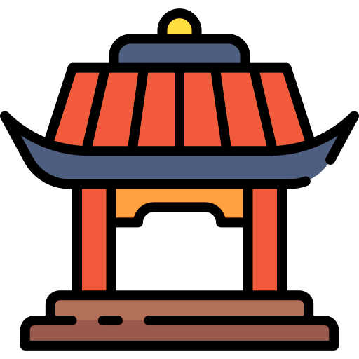 Shrine monuments asia shinto icon