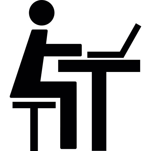 Laptop study student laptop computer icon