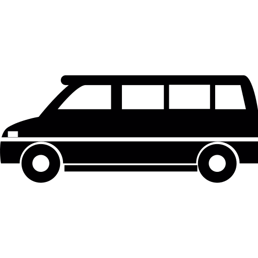 Wagon caravan coach transport icon