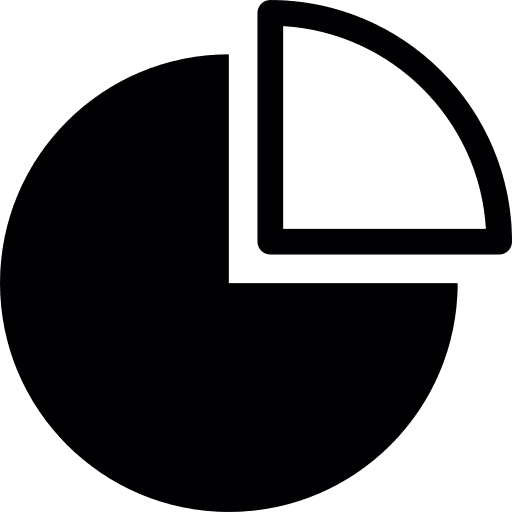 Graphic shapes graphical statistics icon