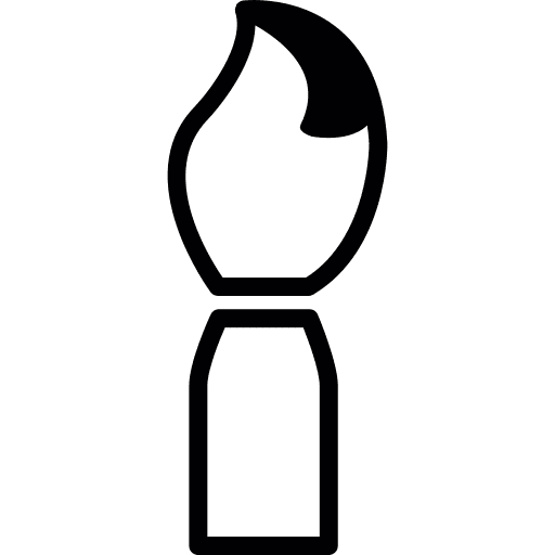 Paint brush paint paint brush art icon