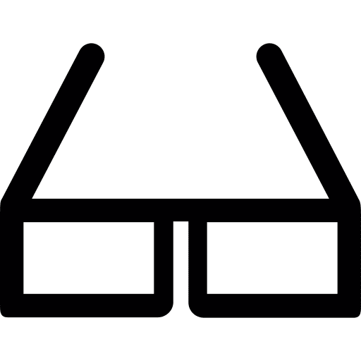 Glasses eyesight glasses lenses icon