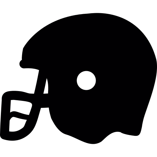 Football helmet sports sport symbols football helmet icon