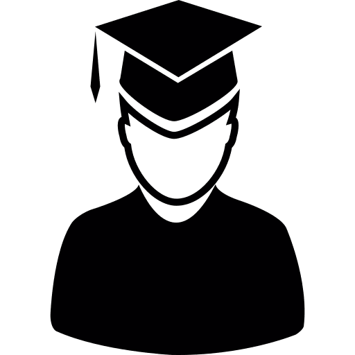 Graduate social graduate avatar icon